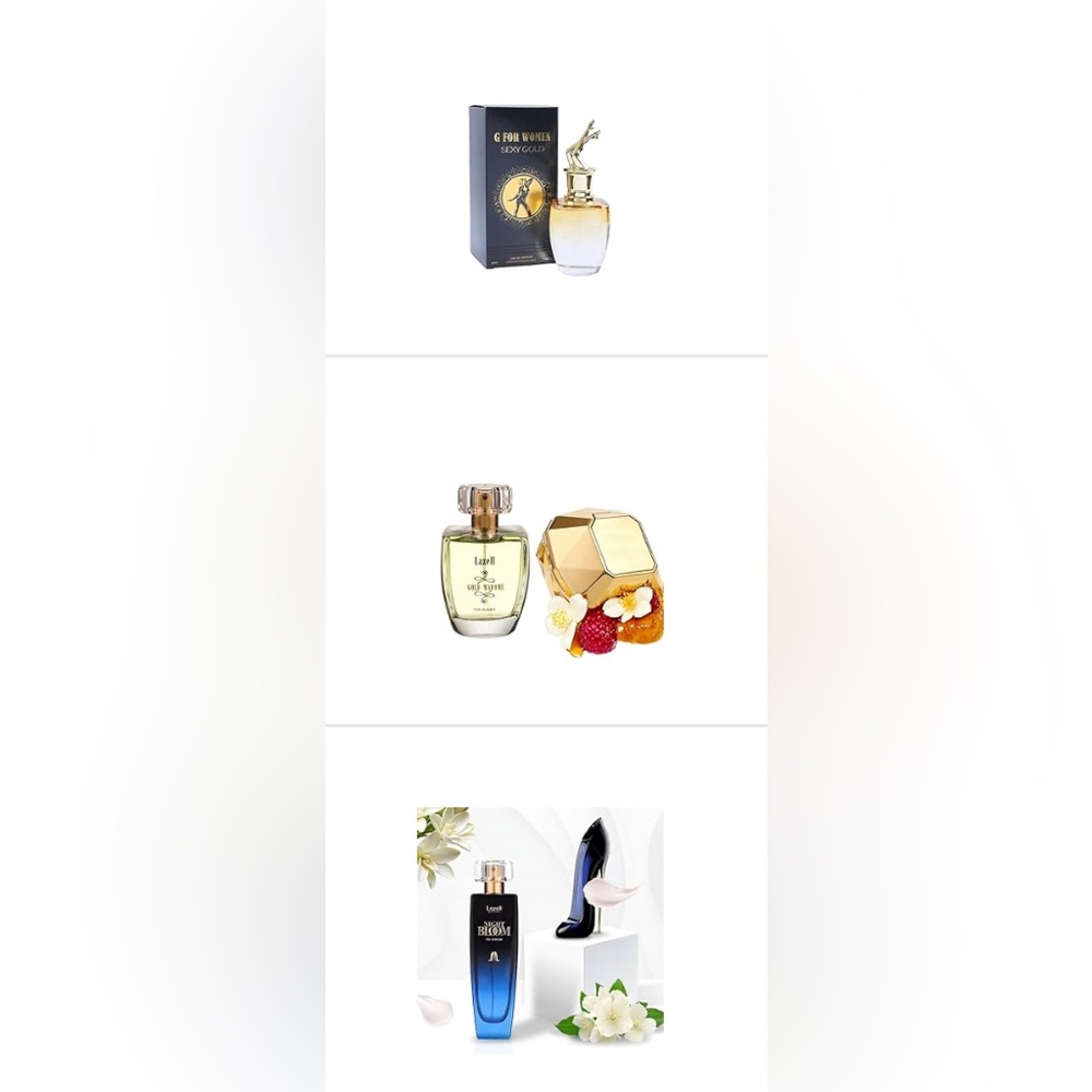 Lazell Gold Vie Eau de Parfum BUNDLE